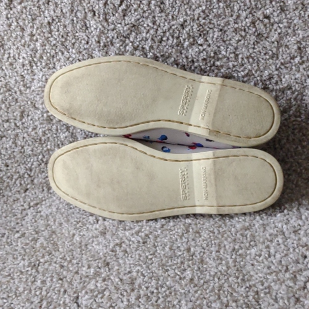 Sperry Top Sider Gray Malin Collaboration Boat Shoes Women's 7 EUC - Picture 5 of 6